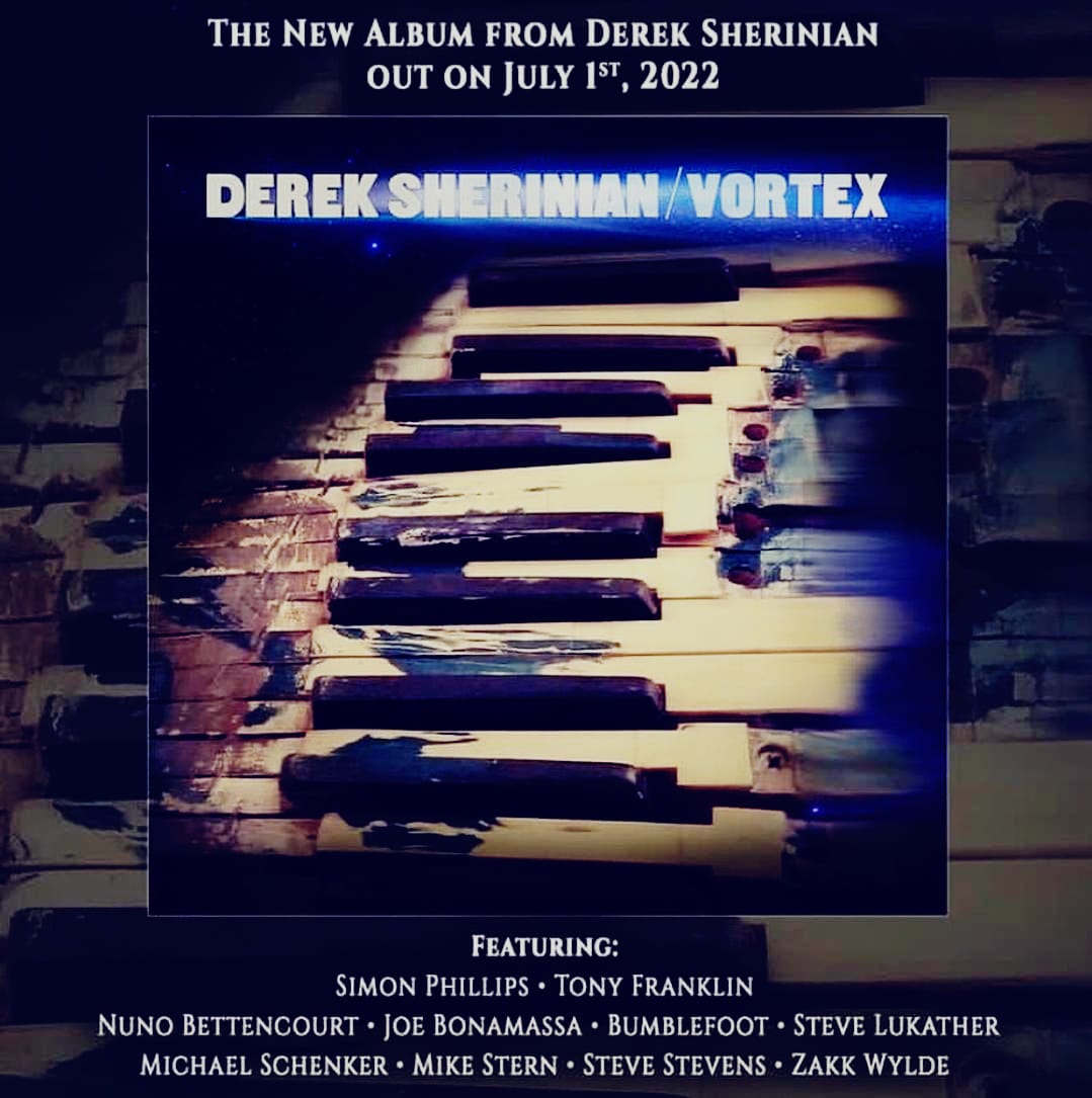 Derek sherinian vortex 2022